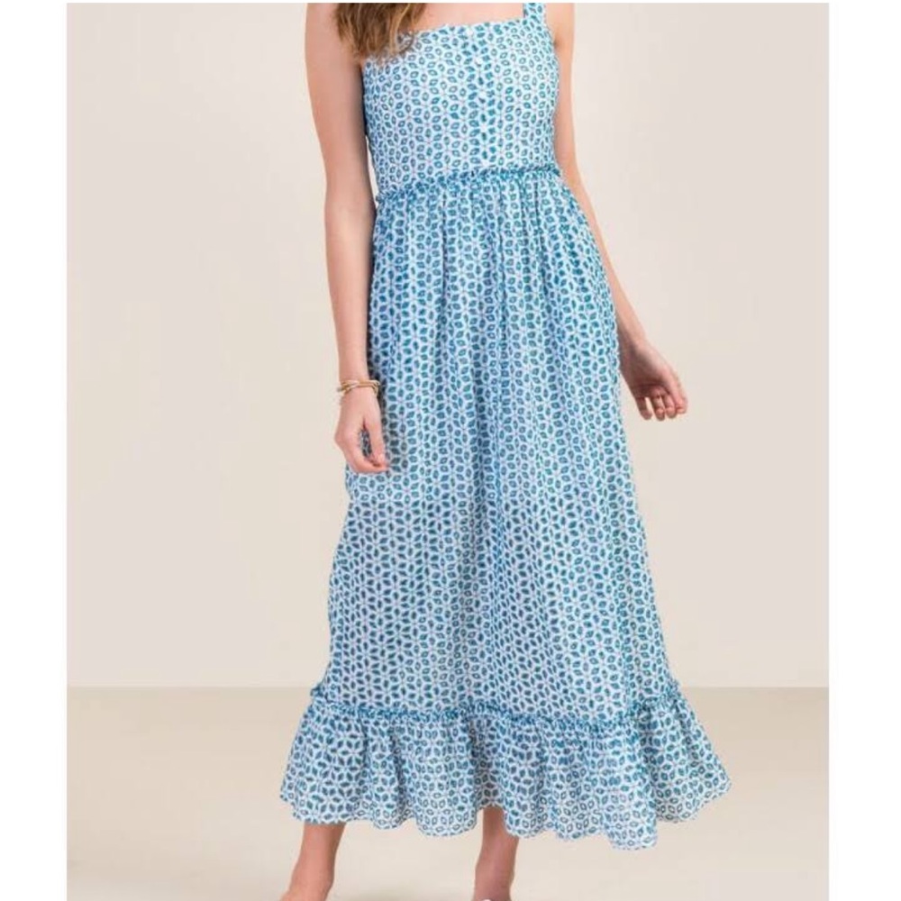 Francesca Darla Eyelet Maxi Dress